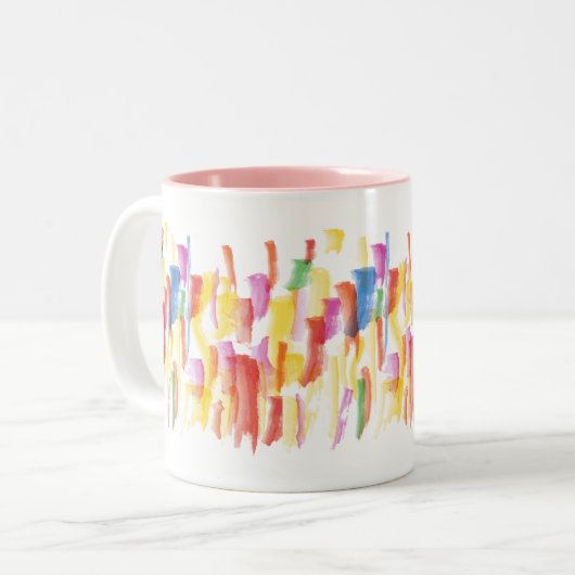 Malen Sie befleckte Tasse (Vorderseite Links)