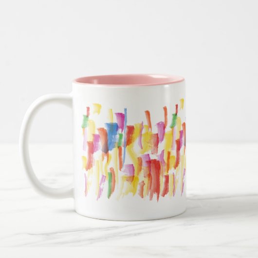 Malen Sie befleckte Tasse (Links)