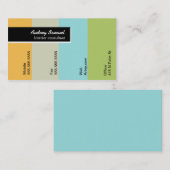 Malen Sie Chip Visitenkarte (Vorne/Hinten)