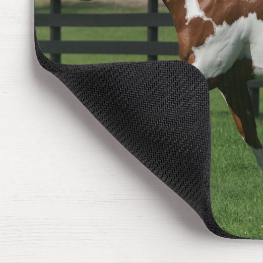Malen Sie das Pferd, das 1 laufen lässt Mousepad (Ecke)