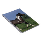 Malen Sie das Pferd, das 2 laufen lässt Notizblock (Rechte Seite)