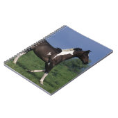 Malen Sie das Pferd, das 2 laufen lässt Notizblock (Linke Seite)