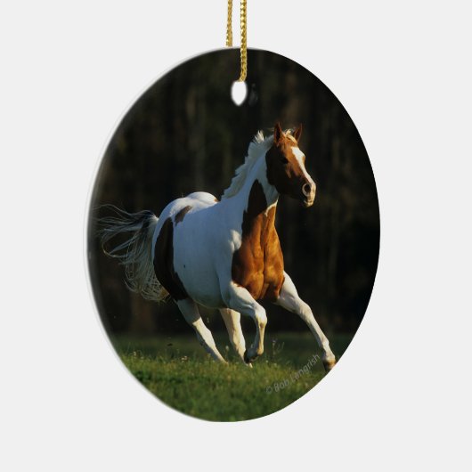 Malen Sie das Pferd, das schnell läuft Keramikornament (Rechts)