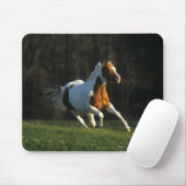 Malen Sie das Pferd, das schnell läuft Mousepad (Mit Mouse)
