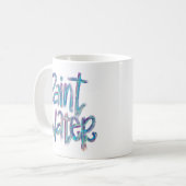 Malen Sie des Wasser-| Tasse Künstler-des (Vorderseite Links)