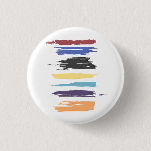 Malen Sie die Anschlag-künstlerische abstrakte Button (Vorderseite)
