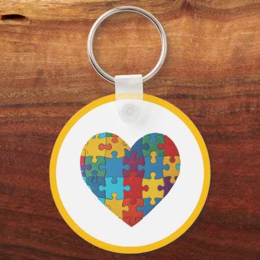 Malen Sie Ihr Herz aus, Acrylisch-Schlüsselanhänge Schlüsselanhänger (Rückseite)