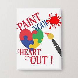 Malen Sie Ihr Herz aus, Schaltfläche Button