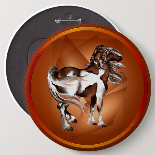 Malen Sie Knopf Button (Vorne & Hinten)