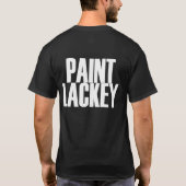 Malen Sie Lakaien T-Shirt (Rückseite)