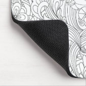 Malen Sie mich aus • Kamelien-Blumenmuster Mousepad (Ecke)