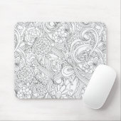 Malen Sie mich aus • Kamelien-Blumenmuster Mousepad (Mit Mouse)