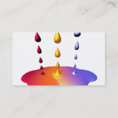 Malen Sie Mischung Visitenkarte (Rückseite)