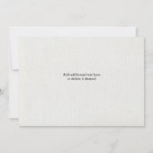 Malen Sie Nacht, malen Sie und nippen Sie an Einladung (Rückseite)