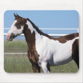 Malen Sie Pferd stehend Mousepad (Vorne)
