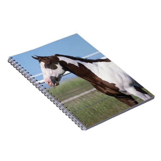 Malen Sie Pferd stehend Notizblock (Rechte Seite)