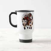 Malen Sie PferdDreamcatcher Tasse (Links)