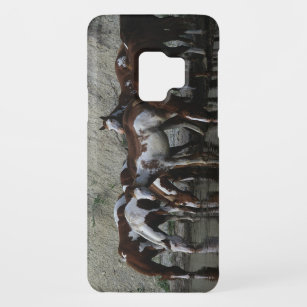 Malen Sie Pferdedas trinken Case-Mate Samsung Galaxy S9 Hülle