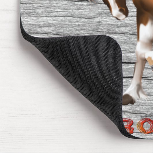 Malen Sie Pferdefelsen mousepad (Ecke)