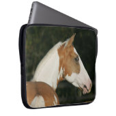 Malen Sie PferdeHeadshot 2 Laptopschutzhülle (Vorne Rechts)