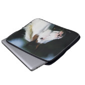 Malen Sie PferdeHeadshot 3 Laptopschutzhülle (Vorne Knopf)