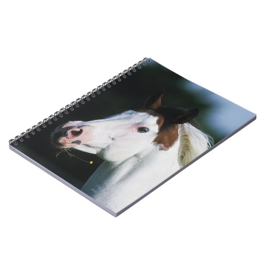 Malen Sie PferdeHeadshot 3 Notizblock (Linke Seite)