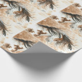 Malen Sie Pferdepony-Geschenk-Verpackung - BiHrLe Geschenkpapier (Ecke)