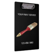 Malen Sie Service-Gewohnheits-Klemmbrett Klemmbrett (Rechts)