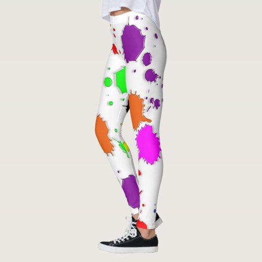 Malen Sie Splotches Leggings (Links)