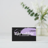 malen Sie Spritzen Visitenkarte (Stehend Vorderseite)