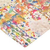 Malen Sie Spritzer-abstrakten Tabellen-Läufer Kurzer Tischläufer (Ecke)