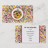 Malen Sie Spritzer-Apple-Lehrer-Geschäfts-Karte Visitenkarte (Vorne/Hinten)