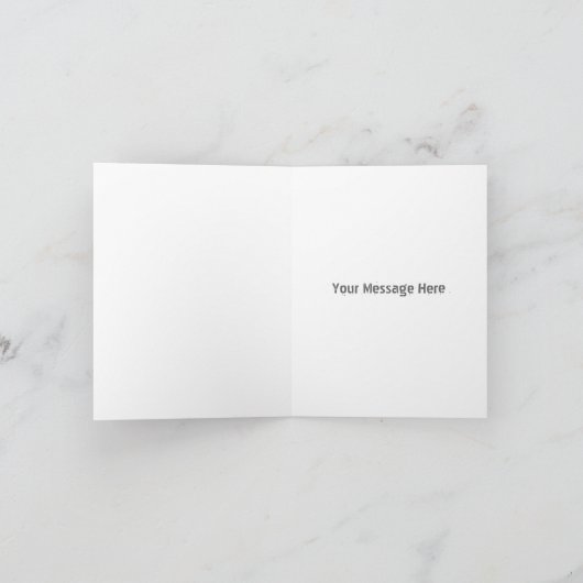 Malen Sie Spritzer-Apple-Lehrer Notecard (Innenseite)