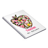 Malen Sie Spritzer-Apple-Lehrer-Notizbuch Notizblock (Rechte Seite)