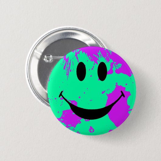 Malen Sie Spritzer-Gesicht Button (Vorne & Hinten)