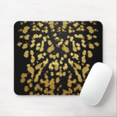 Malen Sie Spritzer im Imitat-Gold und dem Mousepad (Mit Mouse)