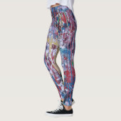 Malen Sie Spritzer-Leggings Leggings (Links)