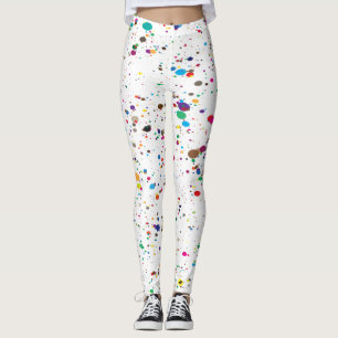 Malen Sie Spritzer-Leggings Leggings