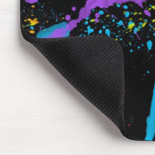 Malen Sie Spritzer-Mausunterlage Mousepad (Ecke)