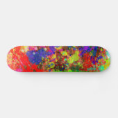 Malen Sie Spritzer Skateboard (Horizontal)