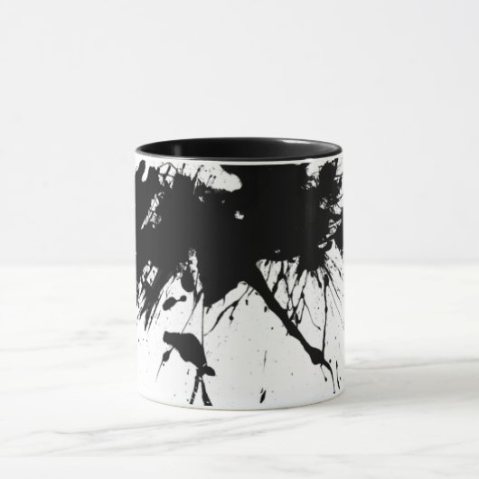 Malen Sie Spritzer Tasse (Zentrum)