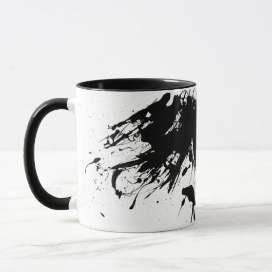 Malen Sie Spritzer Tasse (Links)