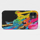 malen Sie Spritzerfarbfarben klassifizieren Case-Mate iPhone Hülle (Rückseite (Horizontal))