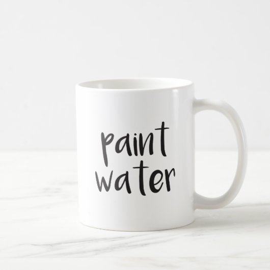 Malen Sie Wasser-Tasse Kaffeetasse (Rechts)