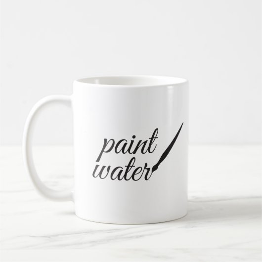 Malen Sie Wasser-Tasse Kaffeetasse (Links)