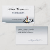 malen visitenkarte (Vorne/Hinten)