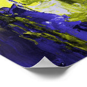 Malen von gedeckter Wandkunst. Poster (Ecke)