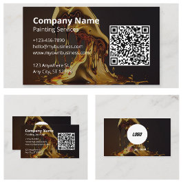 Malen von QR-Code Visitenkarte