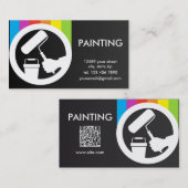 Malen von QR-Code Visitenkarte (Vorne/Hinten)