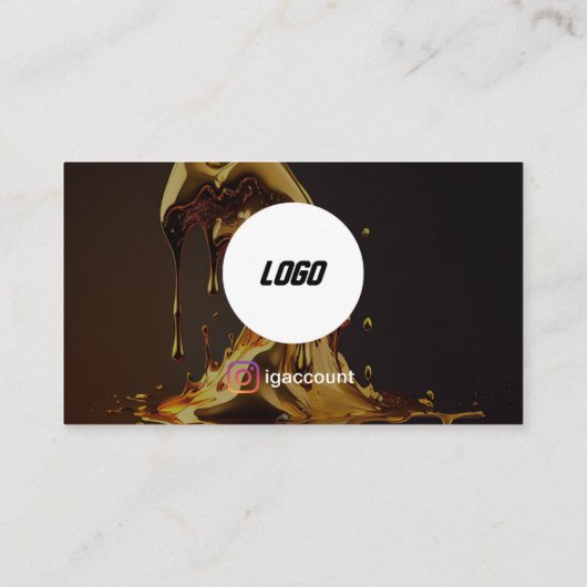 Malen von QR-Code Visitenkarte (Rückseite)